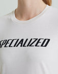 Specialized Women's Wordmark Short Sleeve T-Shirt - Birch White