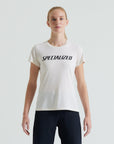 Specialized Women's Wordmark Short Sleeve T-Shirt - Birch White
