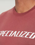 Specialized Men's Wordmark Short Sleeve T-Shirt - Spice