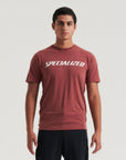 Specialized Men's Wordmark Short Sleeve T-Shirt - Spice