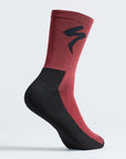 Specialized PrimaLoft® Lightweight Tall Logo Socks - Maroon