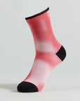 Specialized Soft Air Mid Socks - Vivid Coral Distortion