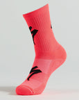 Specialized Techno MTB Tall Logo Socks - Imperial Red