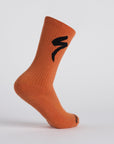 Specialized Merino Midweight Tall Logo Socks - Pecan