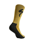 Specialized PrimaLoft® Lightweight Tall Logo Socks - Harvest Gold