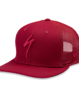 Specialized New Era S-Logo Trucker Hat - Crimson