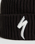 Specialized New Era Cuff S-Logo Beanie - Black/Dove Grey
