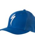 Specialized New Era S-Logo Trucker Hat - Cobalt