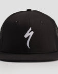 Specialized Trucker Hat - Black/White S Logo