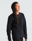 Specialized Women's Legacy Long Sleeve Crewneck - Black