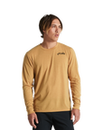 Specialized Warped Long Sleeve Tee - Harvest Gold