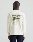 Specialized Graphic Long Sleeve Relaxed T-Shirt - Birch White Hrtg Graphic