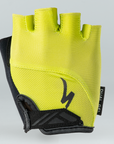 Specialized Women's Body Geometry Dual-Gel Short Finger Gloves - Hyper Green