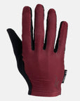 Specialized Men's Body Geometry Grail Long Finger Gloves - Garnet Red