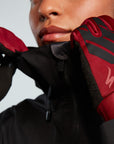 Specialized Women's Trail Thermal Gloves - Crimson
