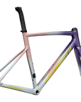 Specialized Allez Sprint Frameset - D'Aluisio Smartweld Alloy - Satin Dusty Pink Multicolor Radial Fade / Ion Metallic