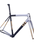 Specialized S-Works Crux Frameset - FACT 12r Carbon - Satin Brushed Liquid Silver/Gloss Black/Smoke Marble/Gold Diamond Dust