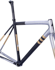 Specialized S-Works Crux Frameset - FACT 12r Carbon - Satin Brushed Liquid Silver/Gloss Black/Smoke Marble/Gold Diamond Dust