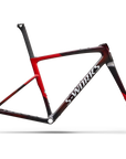 Specialized S-Works Crux 5 Frameset - FACT 12r Carbon - Cayenne Metallic/Red Tint/White Silver Metallic