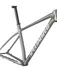 Specialized Chisel Hardtail Frameset - Satin Brushed Smoke Liquid Metal / Gloss Metallic White Silver