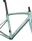Specialized S-Works Roubaix SL8 Frameset - FACT 12R Carbon - Satn Metallic White Sage/Ink/White Sage