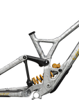 Specialized Demo Race Frameset - Gloss Silver Dust / Metallic Sulphur