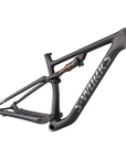 Specialized S-Works Epic EVO Frameset - Satin Brushed Black Liquid Metal / Chrome Foil Logos
