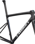 Specialized S-Works Tarmac SL8 Frameset - FACT 12r Carbon - Satin Carbon / Viavi Cynan Blue / Viavi Silver-Blue Pearl Edge Fade/Gloss Metallic White Silver