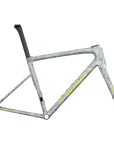 Specialized S-Works Tarmac SL8 Frameset - FACT 12r Carbon - Satin Liquid Silver / Multi-Color Dry Impasto / Gloss Team Yellow Tint
