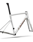Specialized S-Works Tarmac SL8 Frameset - FACT 12r Carbon - Gloss Metallic White Silver / Pearl / Black