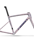 Specialized S-Works Tarmac SL8 Frameset - FACT 12r Carbon - Gloss Dolomite Metallic / Directional Brush / Blue Majesty Metallic