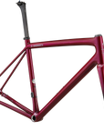 Specialized S-Works Aethos Frameset - FACT 12r Carbon - Chameleon Supernova Tint Over Maroon/Chrome