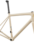 Specialized S-Works Aethos Frameset - FACT 12r Carbon - Gloss Sand/ Red / Goldchameleon/Satin Brushed Gold Foil