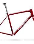 Specialized S-Works Aethos 2 Frameset - FACT 12r Carbon - Sandstone Metallic Base / Red Tint
