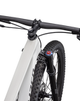 Specialized Epic Pro - SRAM X01 AXS, RockShox Ultimate BRAIN - Gloss Dune White Granite Over Dove Grey / Metallic Obsidian