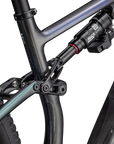 Specialized S-Works Epic 8 - SRAM XX SL AXS, RockShox Ultimate Flight Attendant - Gloss Carbon/Astral Blue/Electric Green/Cyan Edge Fade/Metallic White Silver