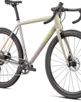 Specialized Crux Expert - SRAM Rival XPLR eTAP AXS - Gloss White Speckled/Dove Grey/Papaya/Clay/Lime