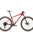 Specialized Chisel Hardtail Comp - Gloss Red Tint Fade Over Brushed Silver / Tarmac Black / White W/ Gold Pearl