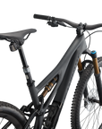 Specialized S-Works Stumpjumper - Satin Brushed Black Liquid Metal / Gloss Black / Black Logos