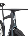 Specialized S-Works Tarmac SL8 - Shimano Dura-Ace Di2 - Satin Carbon / Viavi Cynan Blue / Viavi Silver-Blue Pearl Fade / Gloss Metallic White Silver