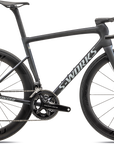Specialized S-Works Tarmac SL8 - Shimano Dura-Ace Di2 - Satin Carbon / Viavi Cynan Blue / Viavi Silver-Blue Pearl Fade / Gloss Metallic White Silver