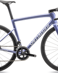 Specialized Tarmac SL8 Expert - SRAM Rival AXS - Satin Powder Indigo Tint Over Silver Dust / White