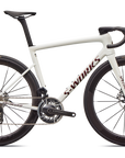 Specialized S-Works Tarmac SL8 - SRAM RED AXS - Gloss Metallic White Silver / Pearl / Black