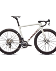 Specialized S-Works Tarmac SL8 - SRAM RED AXS - Gloss Metallic White Silver / Pearl / Black