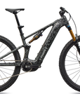 Specialized S-Works Turbo Levo R - Gloss Shadow Silver Blended Speckle Over Carbon / Silver Dust