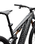 Specialized S-Works Turbo Levo R - Gloss Shadow Silver Blended Speckle Over Carbon / Silver Dust