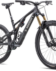 Specialized S-Works Stumpjumper EVO - SRAM XX1 AXS, FOX Factory - Satin Carbon / Brushed Liquid Black Metal / Limestone / Brushed Chrome