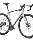 Specialized Aethos 2 Pro - SRAM Force AXS - Gloss Shadow Silver / Emerald Metallic