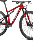 Specialized S-Works Epic - Gloss Red Tint Fade Over Brushed Silver/Tarmac Black/White W/ Gold Pearl