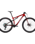Specialized S-Works Epic - Gloss Red Tint Fade Over Brushed Silver/Tarmac Black/White W/ Gold Pearl